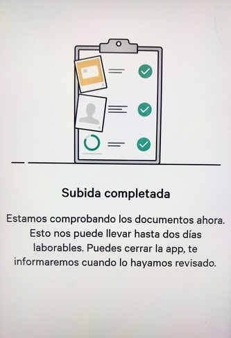Finalización apertura de la cuenta N26