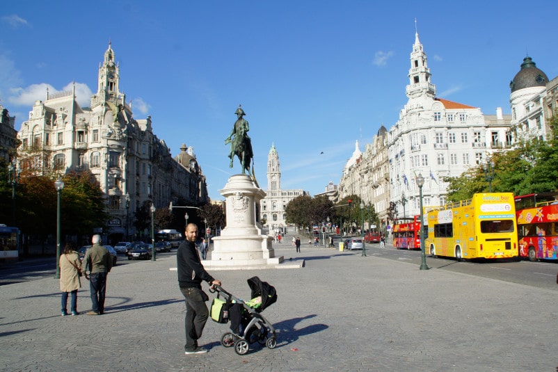 Plaza de la Libertad de Porto