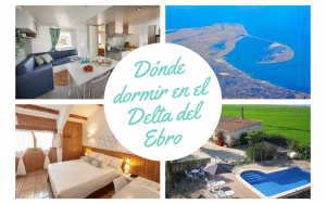 Dónde dormir en el Delta de l'Ebre
