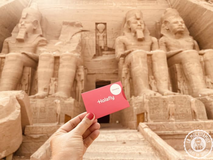 Tarjeta SIM Holafly para viajar a Egipto