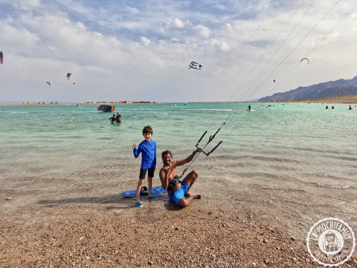 Que hacer en Dahab: practicar Kitesurf