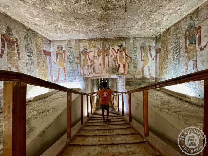Tumba de Ramses III en el Valle de los Reyes
