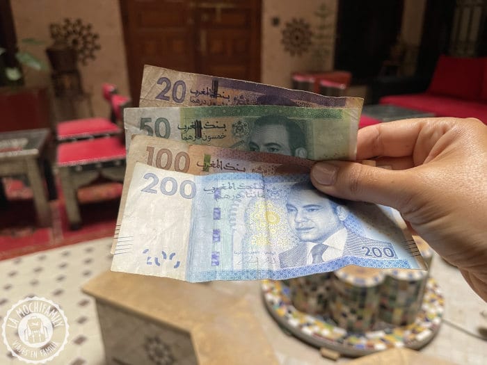 Consejos para viajar a Marruecos. El dinero.