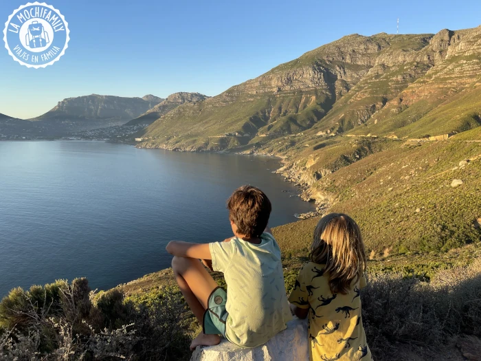 Uno de los miradores de la Chapman's Peak road