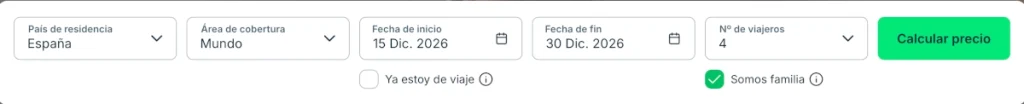 Código descuento Heymondo aplicado